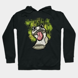 Stinky Smelly Sock Cartoon Illustration Hoodie